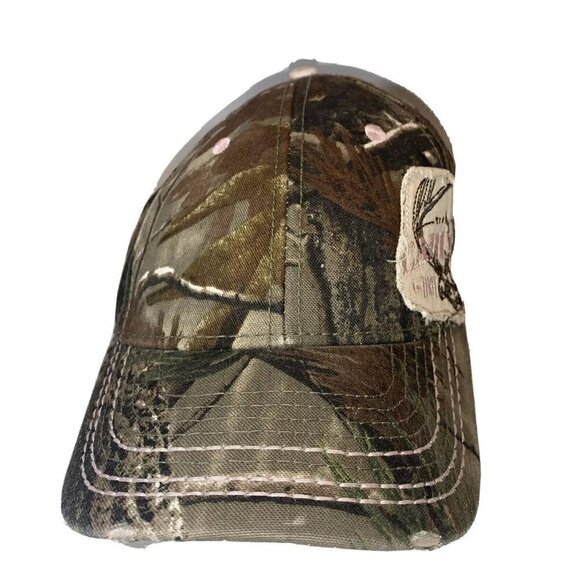 Women’s Cabela RealTree Camouflage Hat Cap Hook and Loop Strap Adjustable - Picture 3 of 8